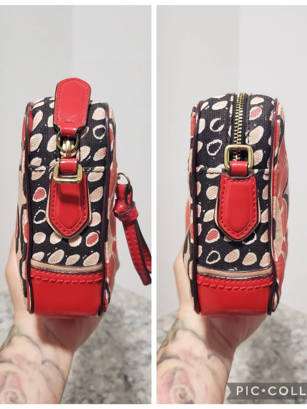 Coach Poppy Desert Sky Floral Crossbody Bag